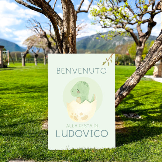 Cartello Benvenuto