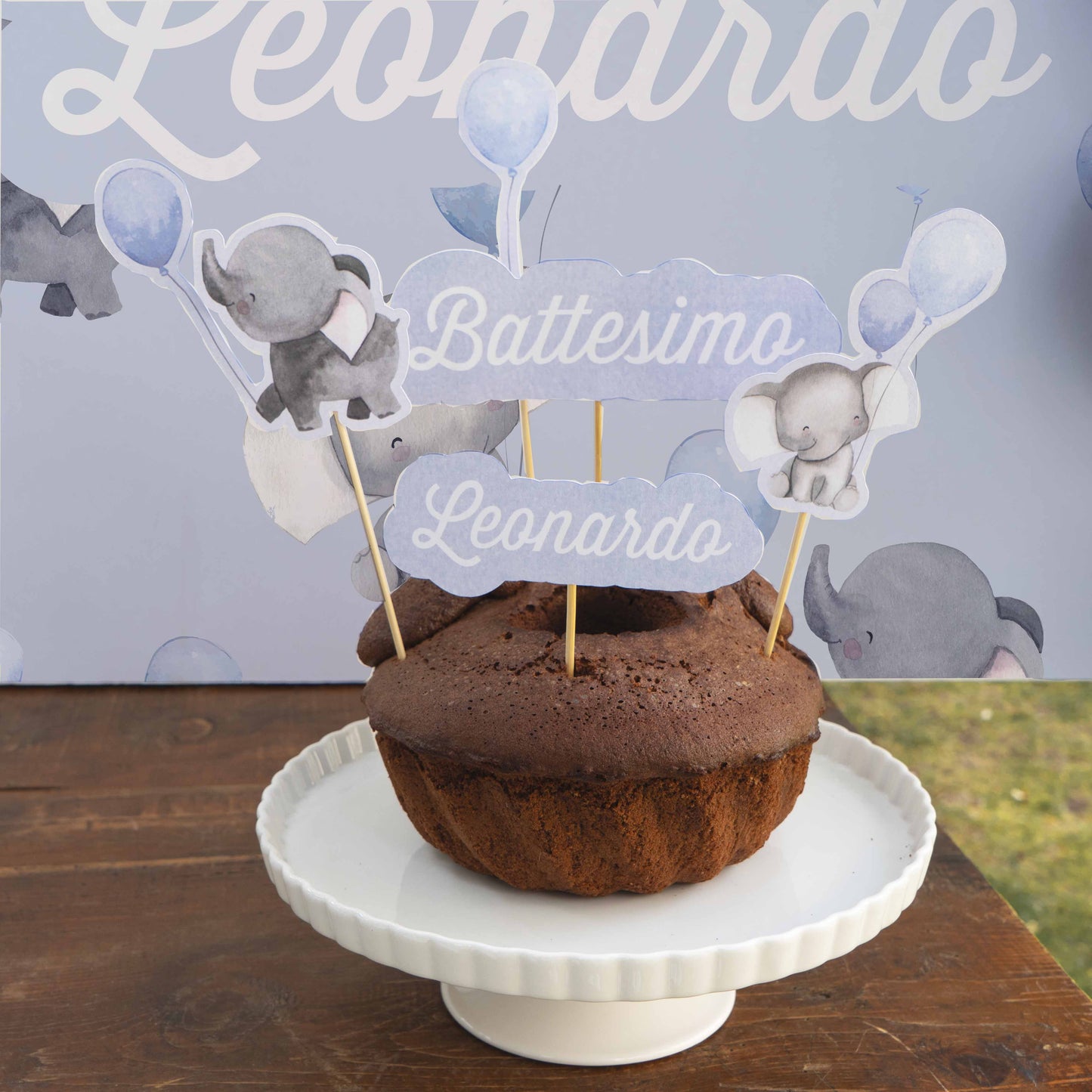 KIT BATTESIMO COMPLETO – decorazioni - allestimento tavolo- angolo bomboniere - set fotografico