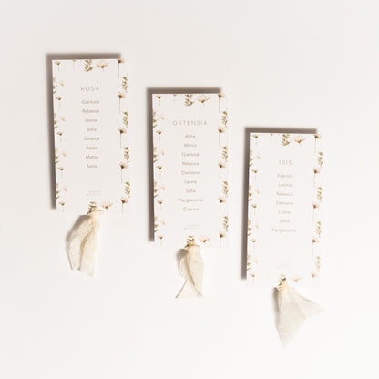 Tableau Mariage Cartoncini