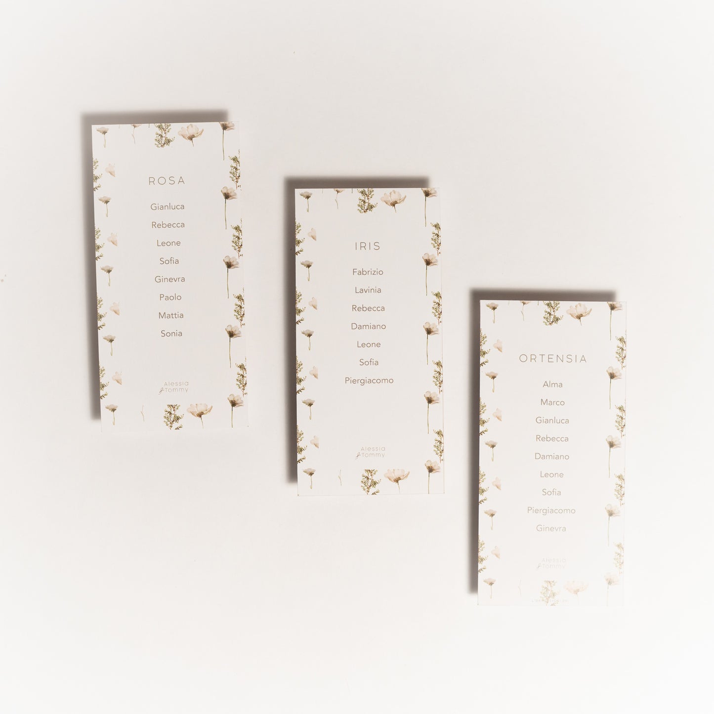 Tableau Mariage Cartoncini