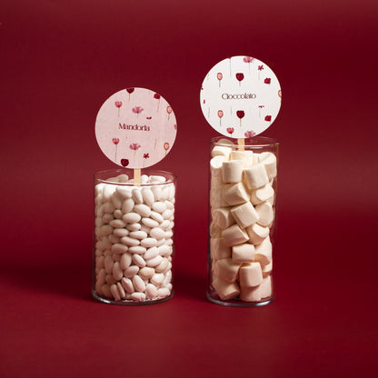 Tag confetti cerchio