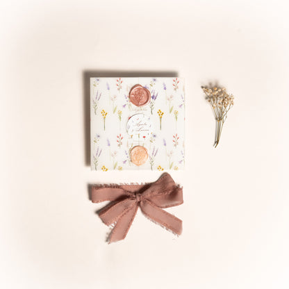 Partecipazione Quadrata con tag Fiori di Campo
