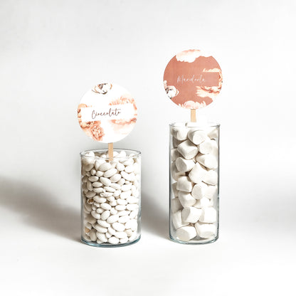 Tag confetti cerchio