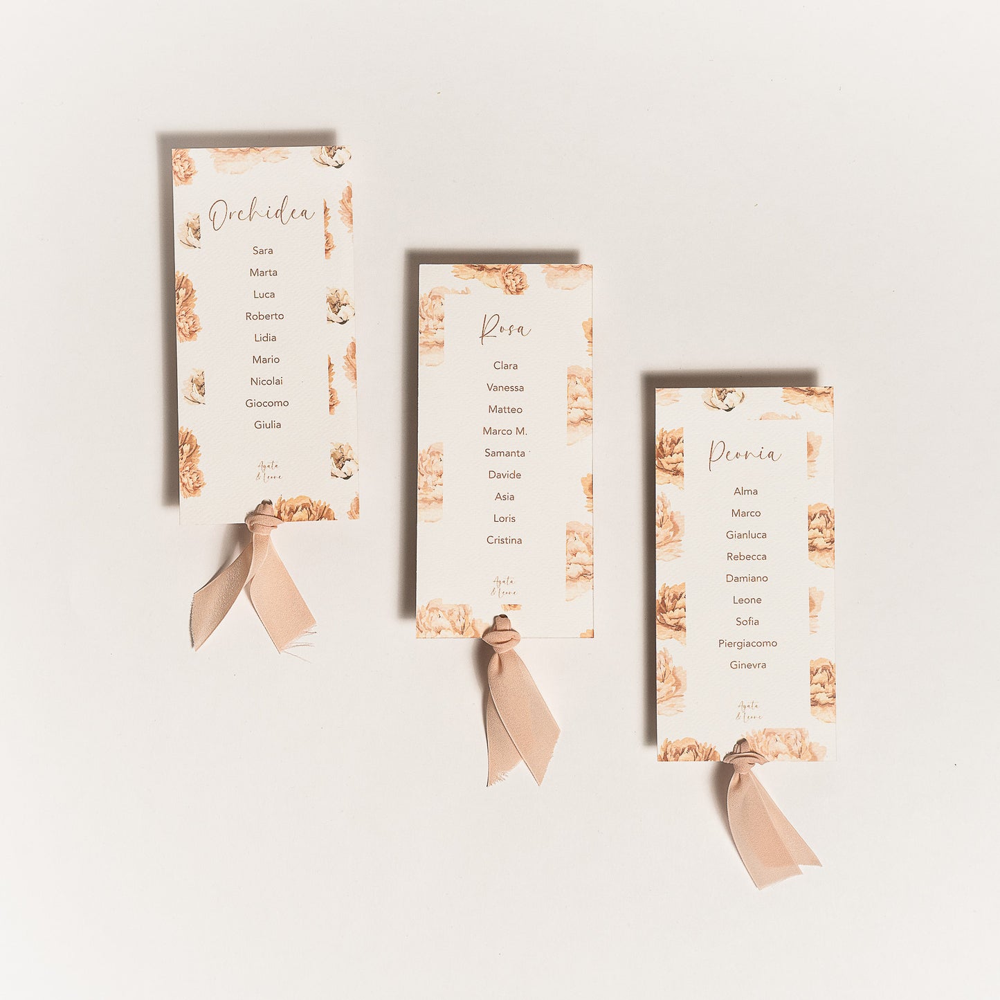 Tableau Mariage Cartoncini