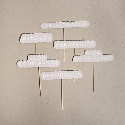 Cake topper