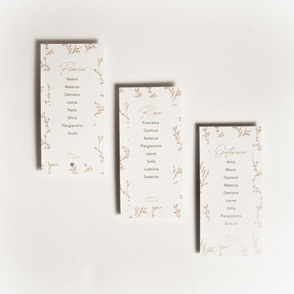 Tableau Mariage Cartoncini