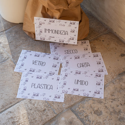 Cartelli immondizia