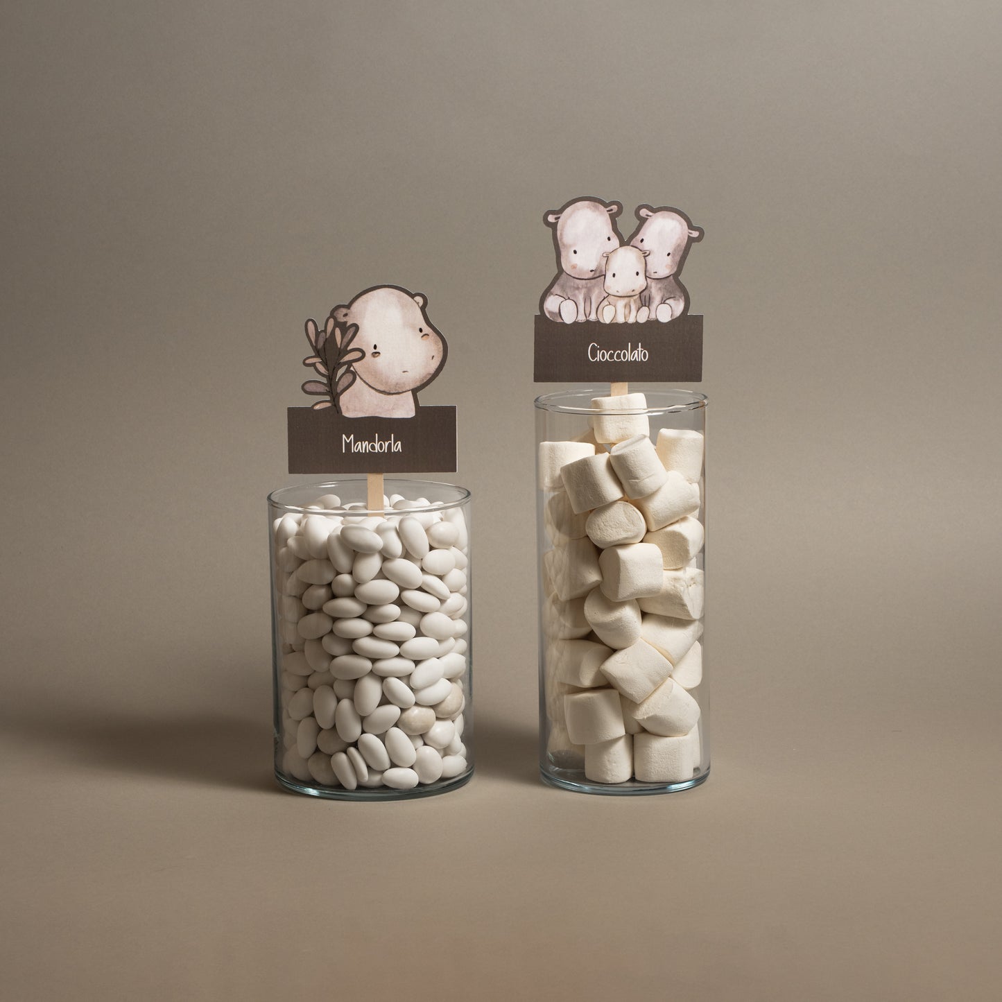 Tag confetti sagomati