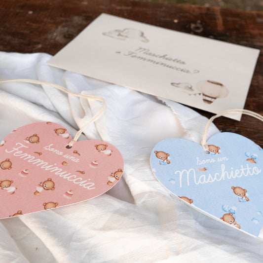 Kit Baby Shower con Gender Reveal