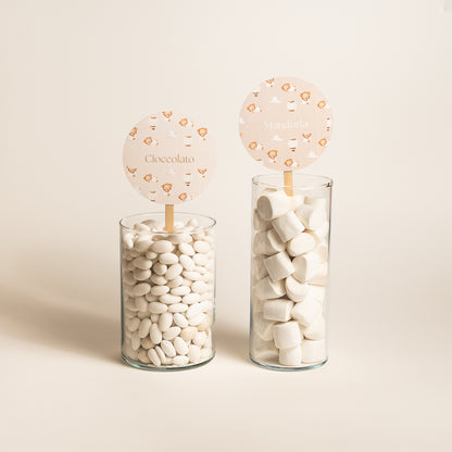 Tag confetti cerchio