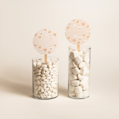 Tag confetti cerchio