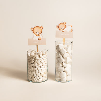 Tag confetti sagomati