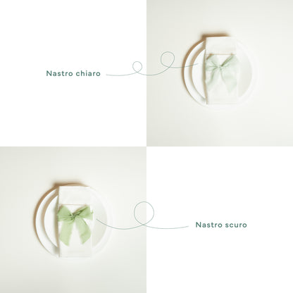 Nastro chiudi tovagliolo doppio