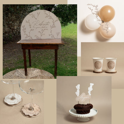 KIT BABY SHOWER – palloncini e decorazioni tavolo