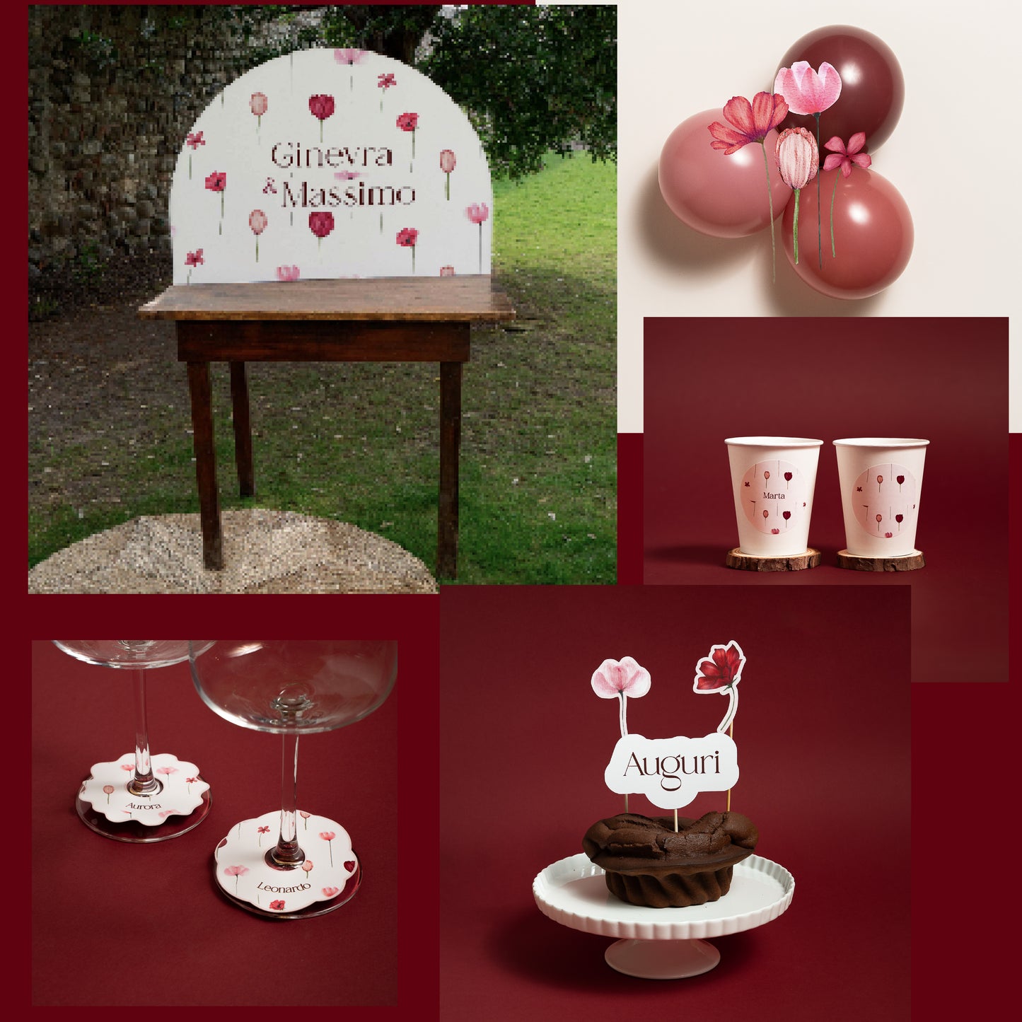 KIT BABY SHOWER – palloncini e decorazioni tavolo