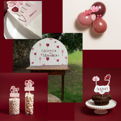 KIT BATTESIMO COMPLETO – decorazioni - allestimento tavolo- angolo bomboniere - set fotografico