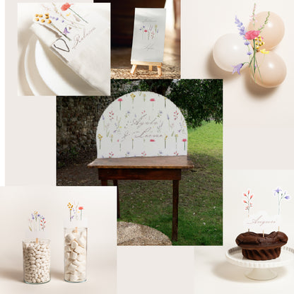 KIT BATTESIMO ESSENZIALI - angolo bomboniere - palloncini - tavola apparecchiata - decorazioni