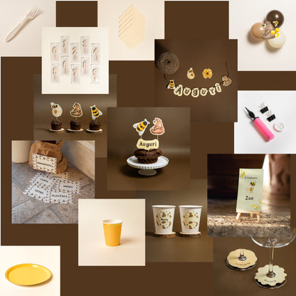 KIT COMPLEANNO BUFFET – allestimento tavolo e set fotografico