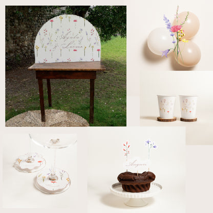 KIT BABY SHOWER – palloncini e decorazioni tavolo