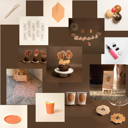 KIT COMPLEANNO BUFFET – allestimento tavolo e set fotografico