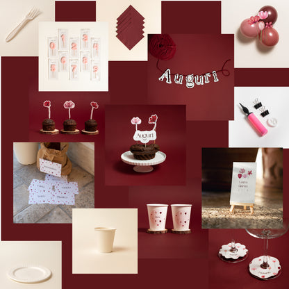 KIT COMPLEANNO BUFFET – allestimento tavolo e set fotografico
