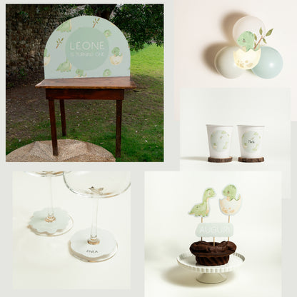 KIT BABY SHOWER – palloncini e decorazioni tavolo