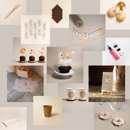 KIT COMPLEANNO BUFFET – allestimento tavolo e set fotografico