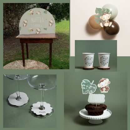 KIT BABY SHOWER – palloncini e decorazioni tavolo