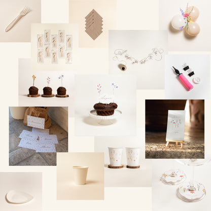 KIT COMPLEANNO BUFFET – allestimento tavolo e set fotografico
