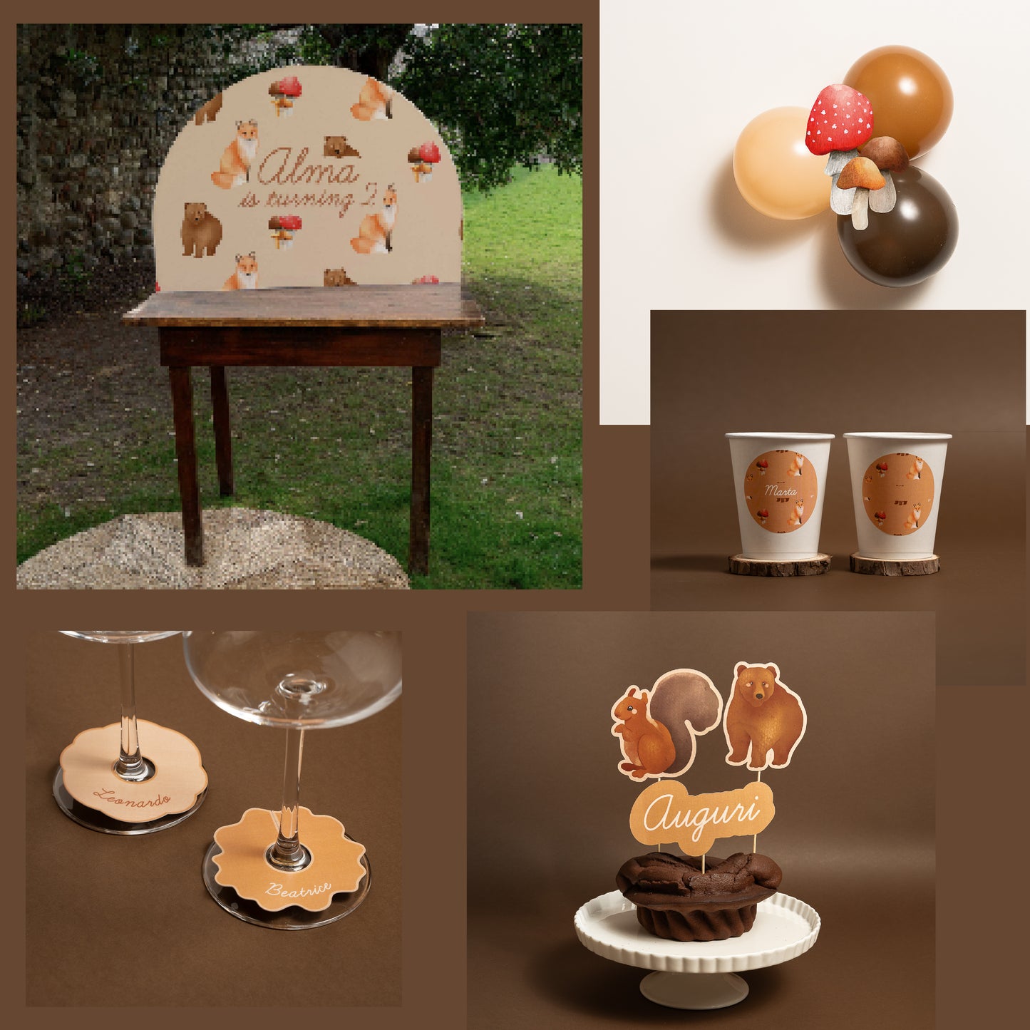 KIT BABY SHOWER – palloncini e decorazioni tavolo
