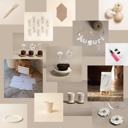 KIT COMPLEANNO BUFFET – allestimento tavolo e set fotografico