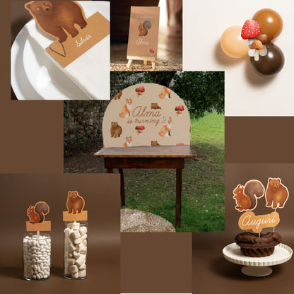 KIT BATTESIMO ESSENZIALI - angolo bomboniere - palloncini - tavola apparecchiata - decorazioni