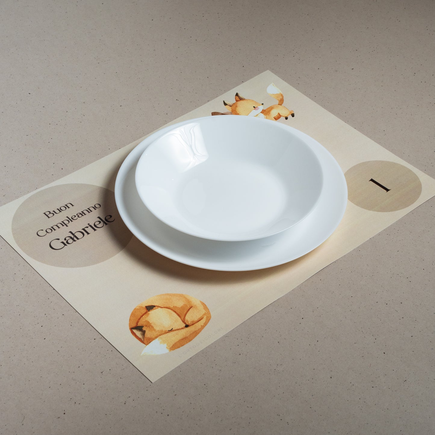 Sottopiatto Rettangolare