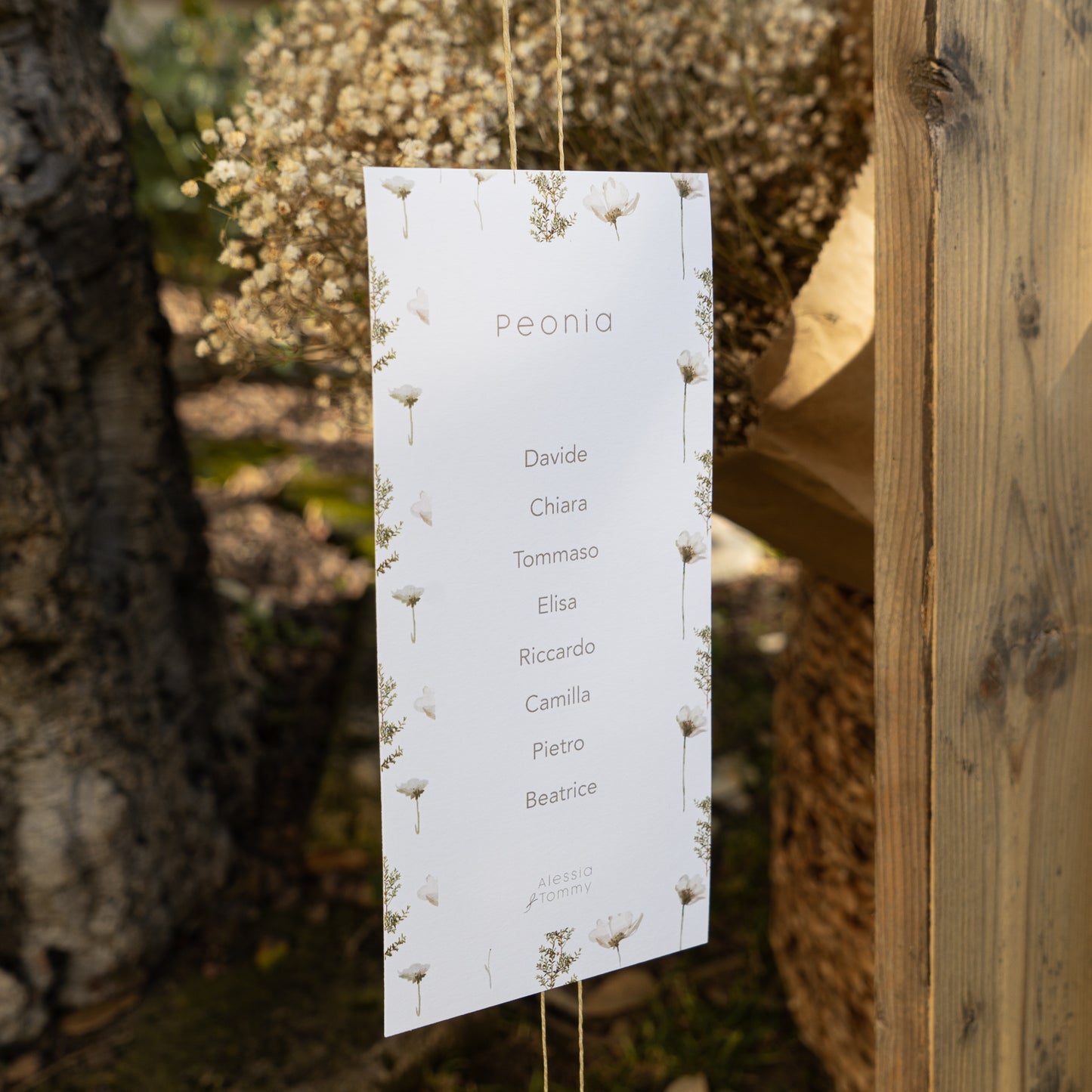 Tableau Mariage Cartoncini