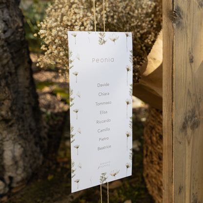 Tableau Mariage Cartoncini
