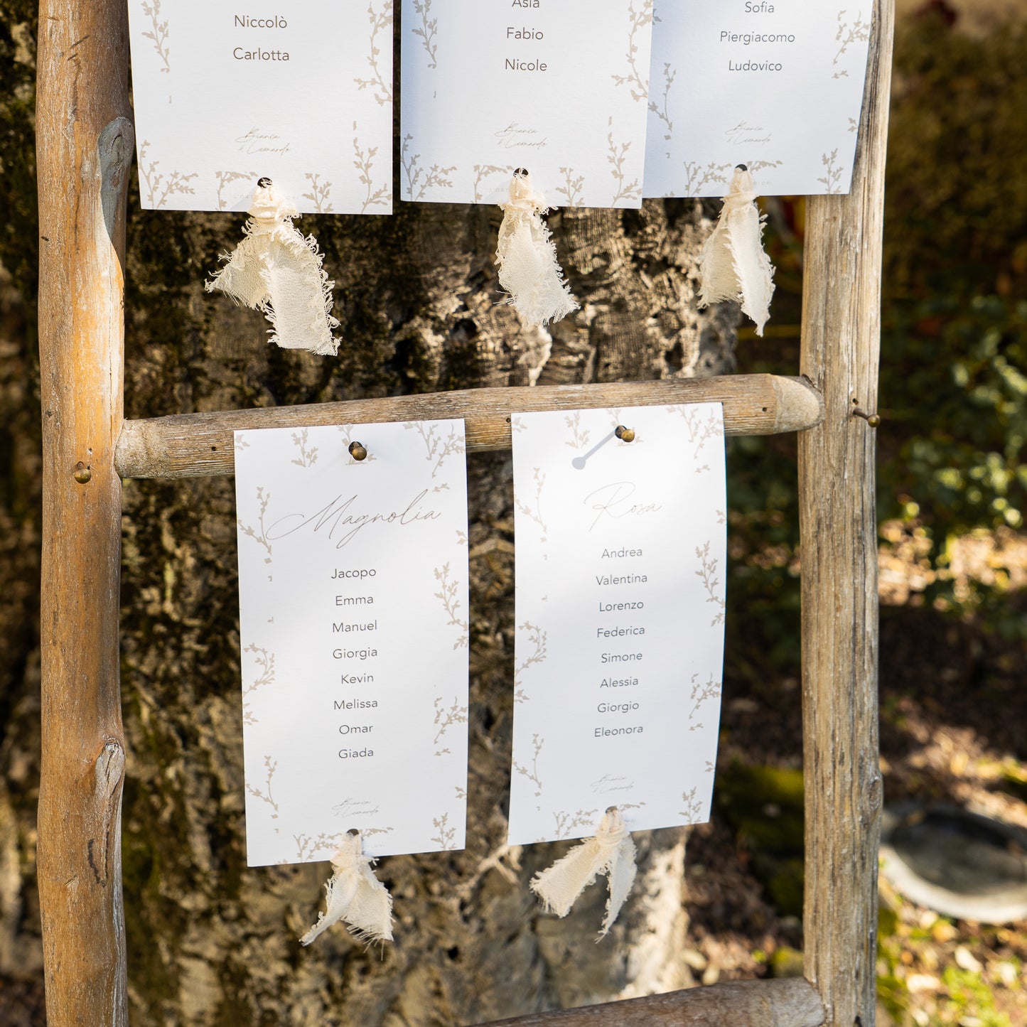Tableau Mariage Cartoncini