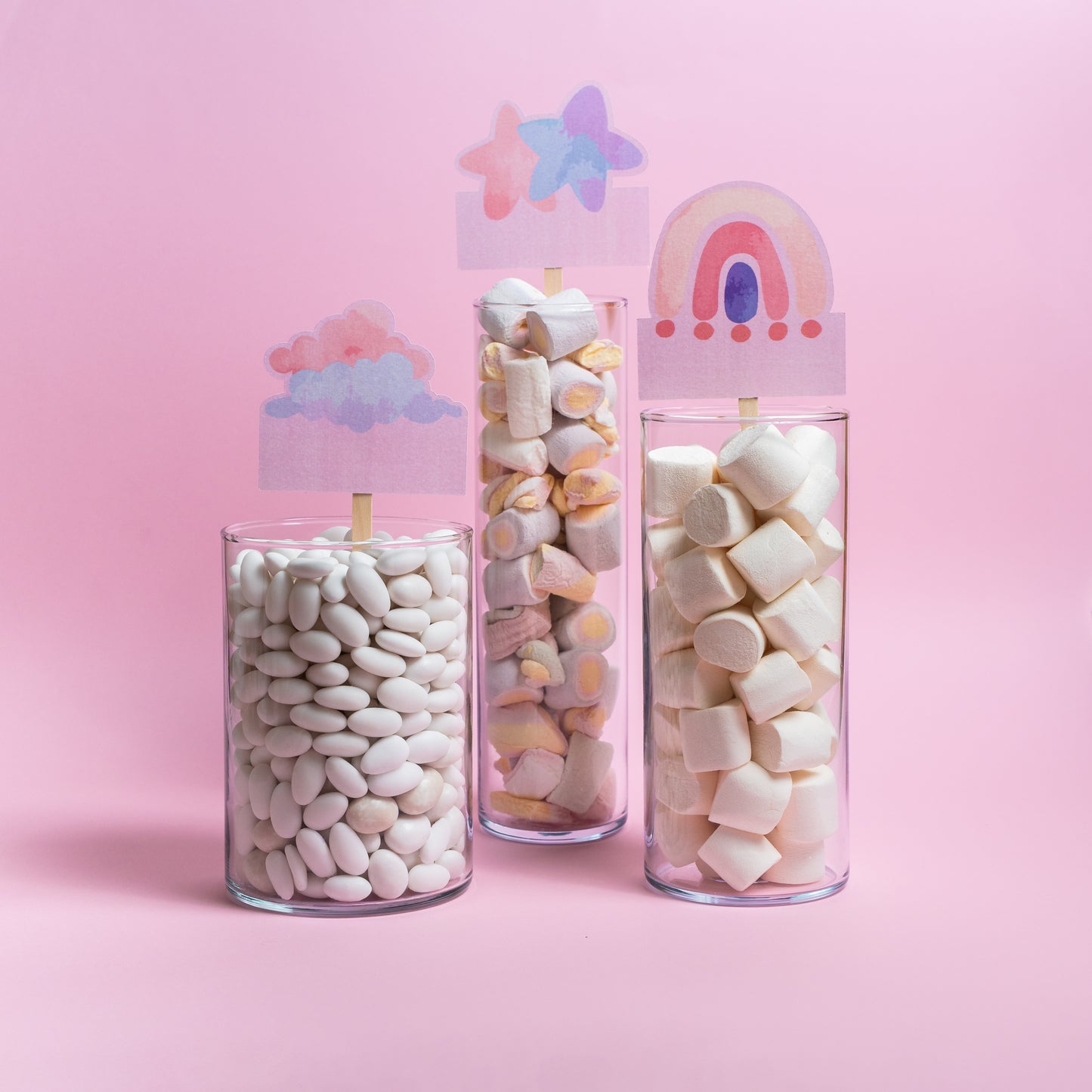 Tag confetti sagomati