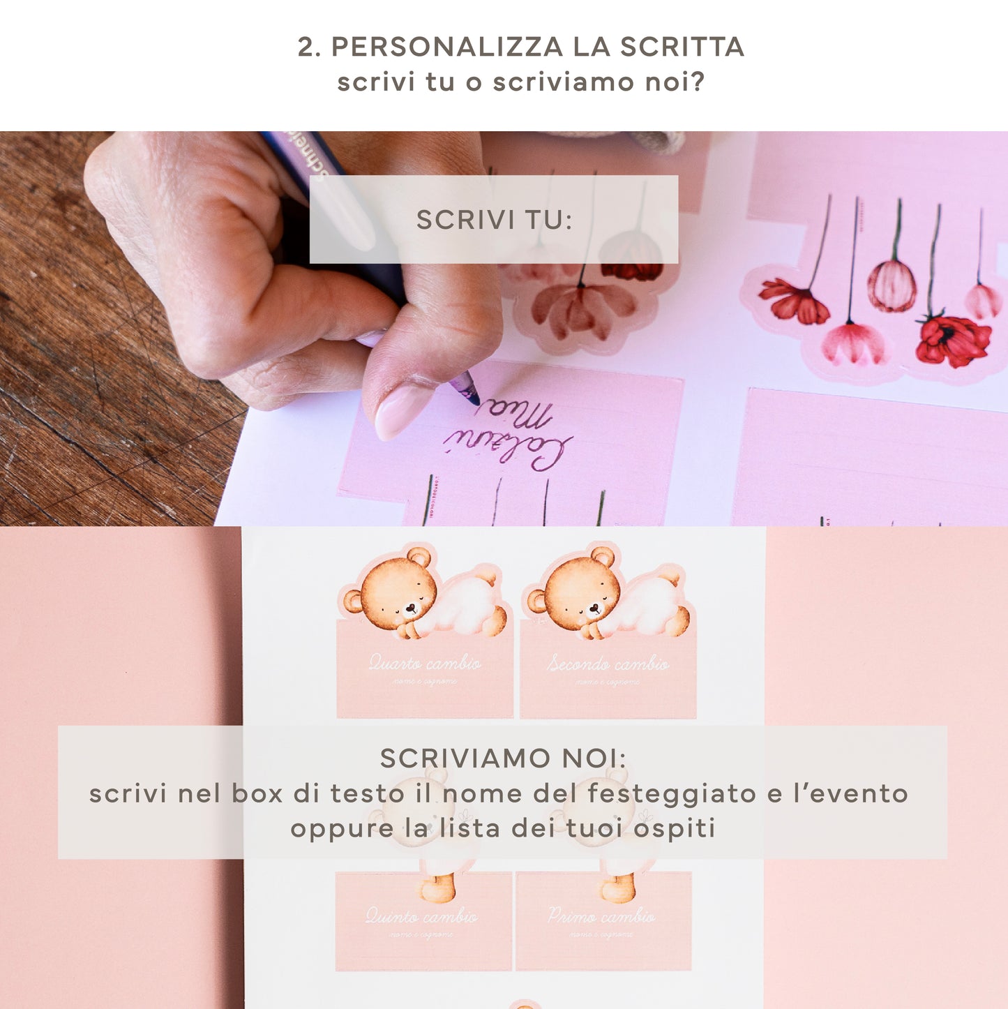 Etichette ospedale/organizer