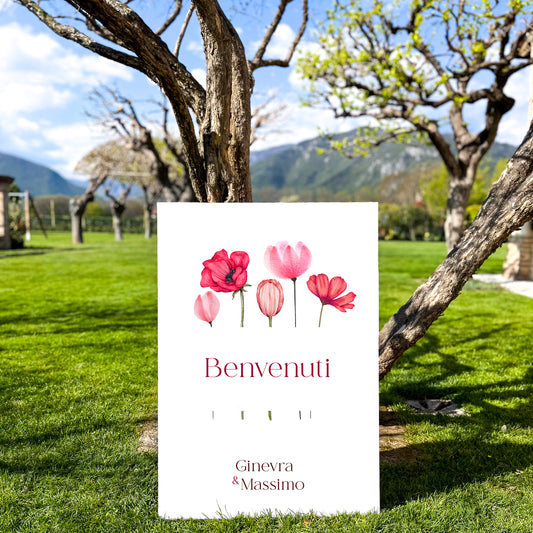 Cartello Benvenuto