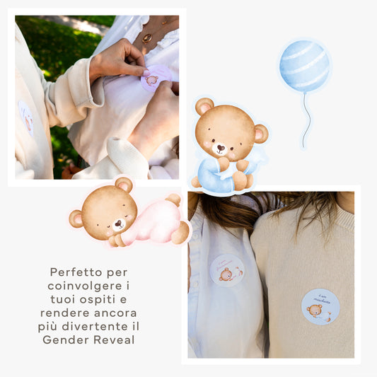 Adesivi Gender Reveal