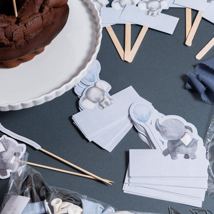 KIT BATTESIMO COMPLETO – decorazioni - allestimento tavolo- angolo bomboniere - set fotografico