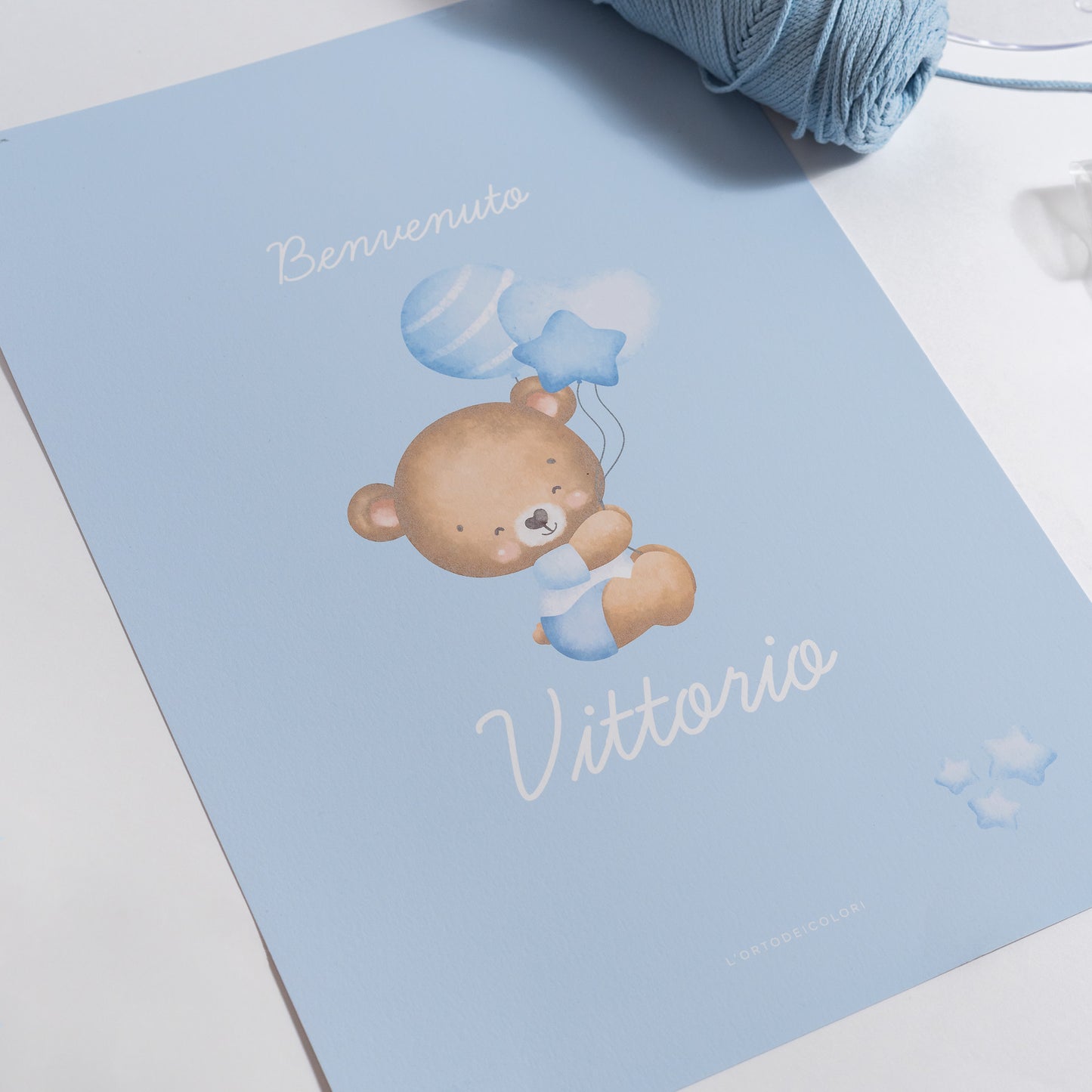 KIT BENVENUTO NEONATO – festone nascita e palloncini personalizzati