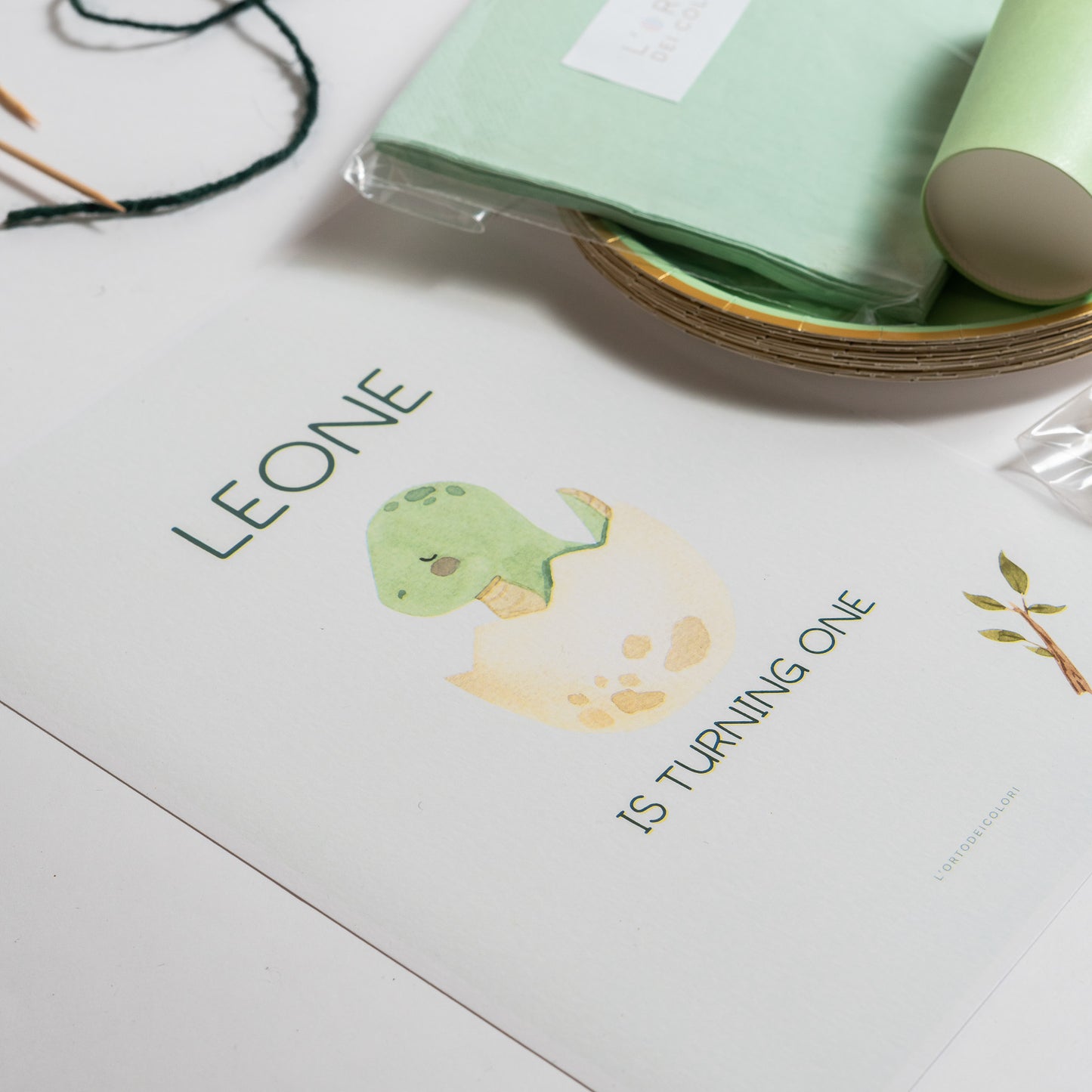KIT COMPLEANNO BUFFET – allestimento tavolo e set fotografico