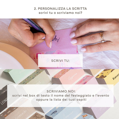 Segnaposto Cavaliere