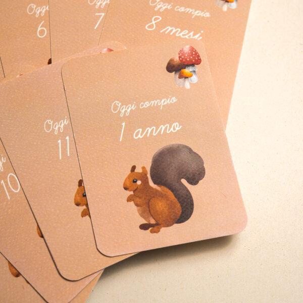 CARD COMPLEMESE Animali del Bosco