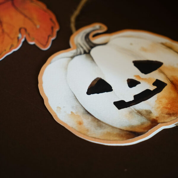 FESTONE VERTICALE (2 pz) Halloween Autunnale - immagine 2